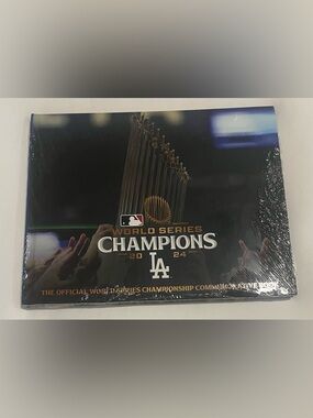 LA Dodgers 2024 Official World Series Championship Commemorative Book MLB